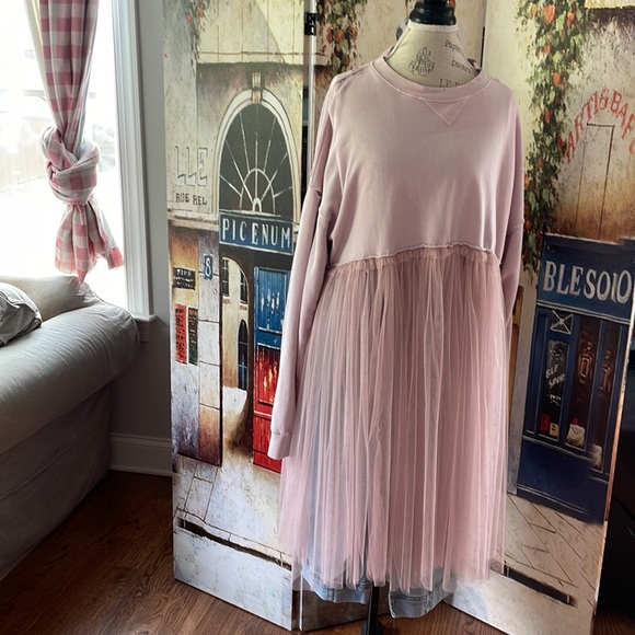 Free People In Your Wildest Dreams Pullover, Pink, Size Small - Picture 2 of 16